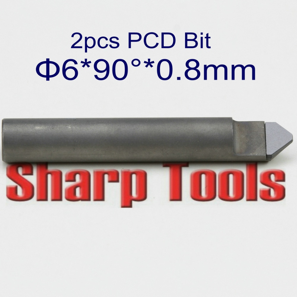 PCD и Ŀ  6MM  0.8MM 90 V   CNC Ŀ PCD ̾Ƹ   Ʈ ȭ